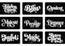 create custom lettering typography logo design